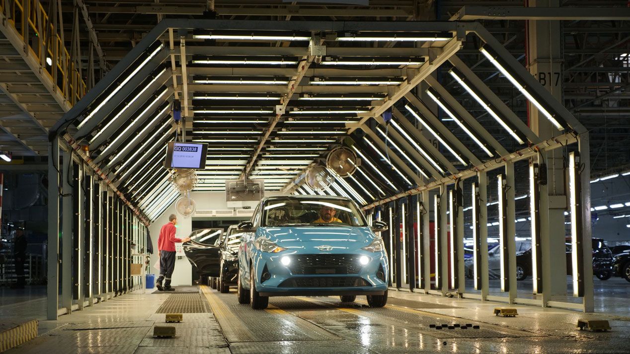 Hyundai 10, las mejores fotos del utilitario que ya comienza su producción