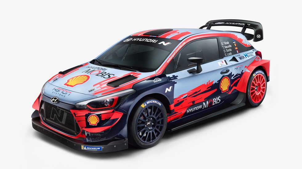 Mundial de Rallyes: Hyundai presenta su coche y equipo para 2020