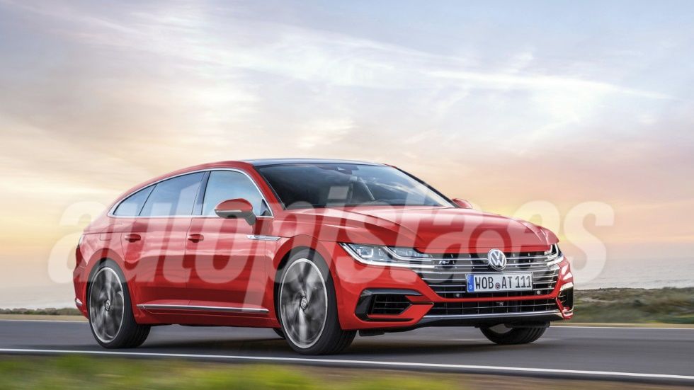 Volkswagen Arteon Shooting Brake 2020: primeras fotos filtradas y más datos