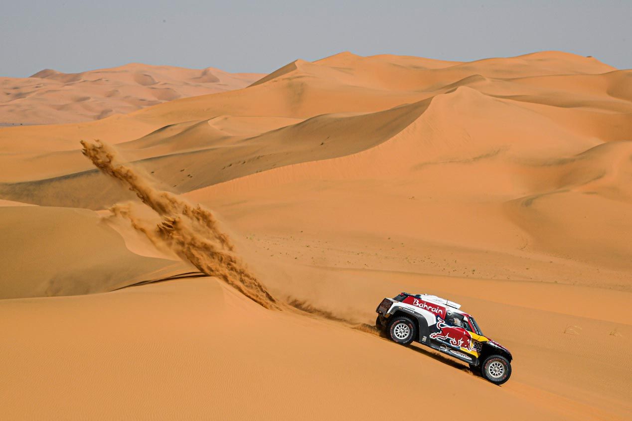 Las mejores imágenes de Carlos Sainz y Lucas Cruz en el Rally Dakar