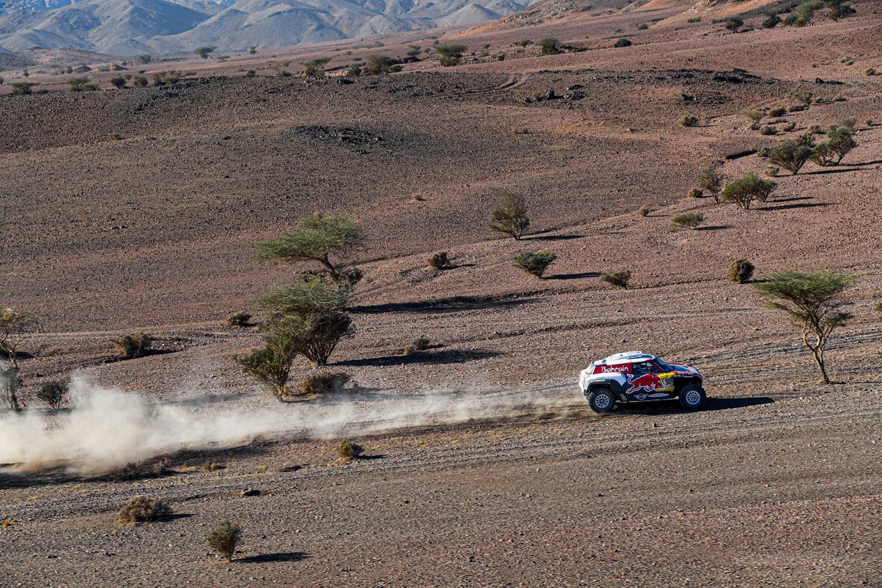 Las mejores imágenes de Carlos Sainz y Lucas Cruz en el Rally Dakar