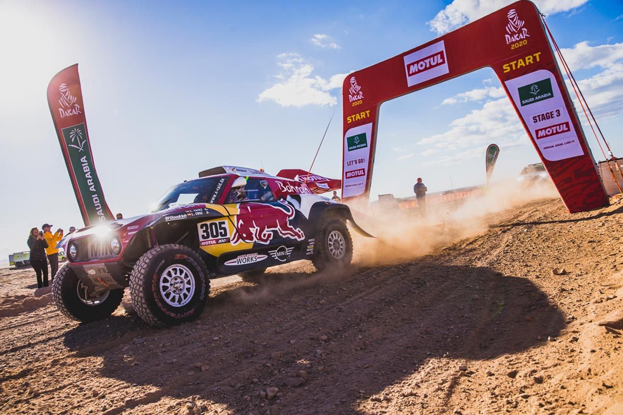 Las mejores imágenes de Carlos Sainz y Lucas Cruz en el Rally Dakar