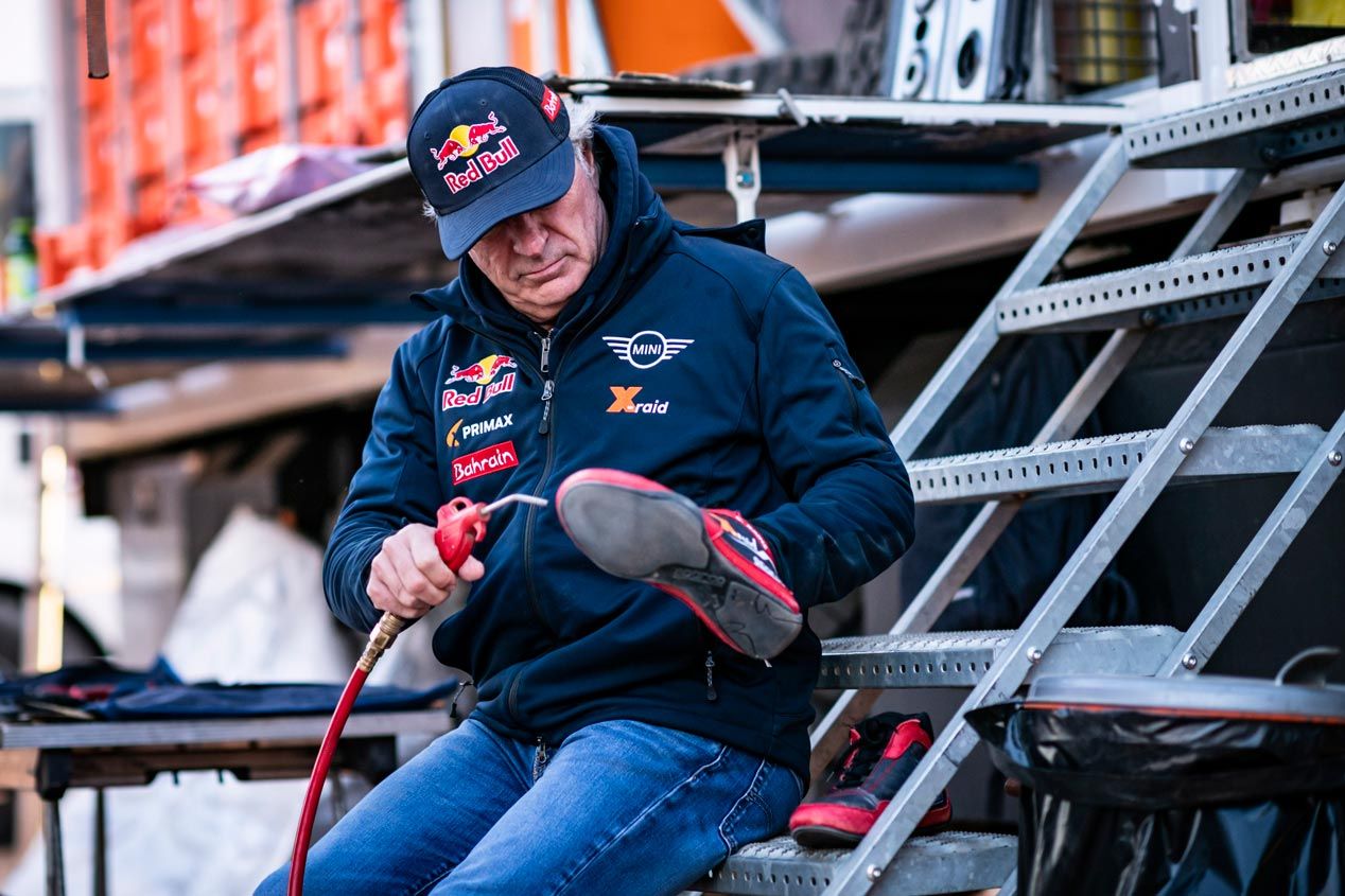 Las mejores imágenes de Carlos Sainz y Lucas Cruz en el Rally Dakar