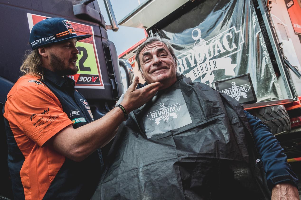 Las mejores imágenes de Carlos Sainz y Lucas Cruz en el Rally Dakar