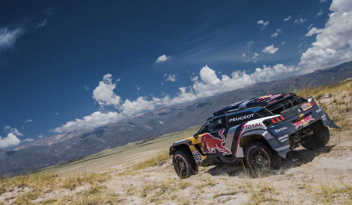Las mejores imágenes de Carlos Sainz y Lucas Cruz en el Rally Dakar