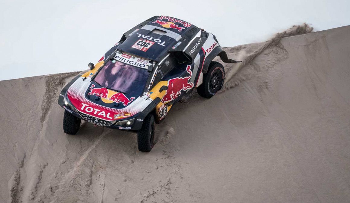 Las mejores imágenes de Carlos Sainz y Lucas Cruz en el Rally Dakar
