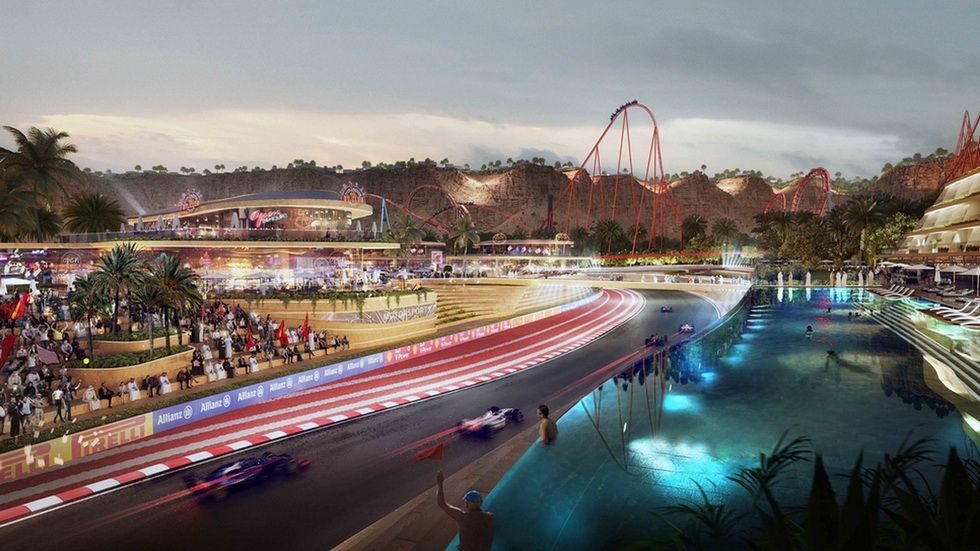 Futuro circuito de Qiddiya de F1