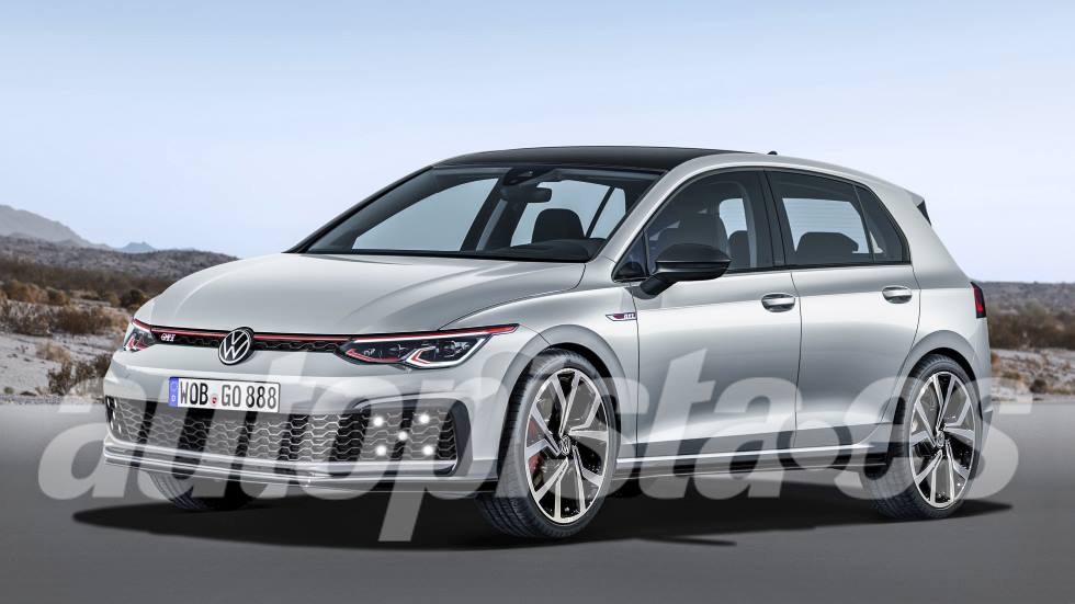VW Golf GTI 2020: confirmado, el deportivo se estrena en marzo y así será (Imágenes: Schulte y VW).