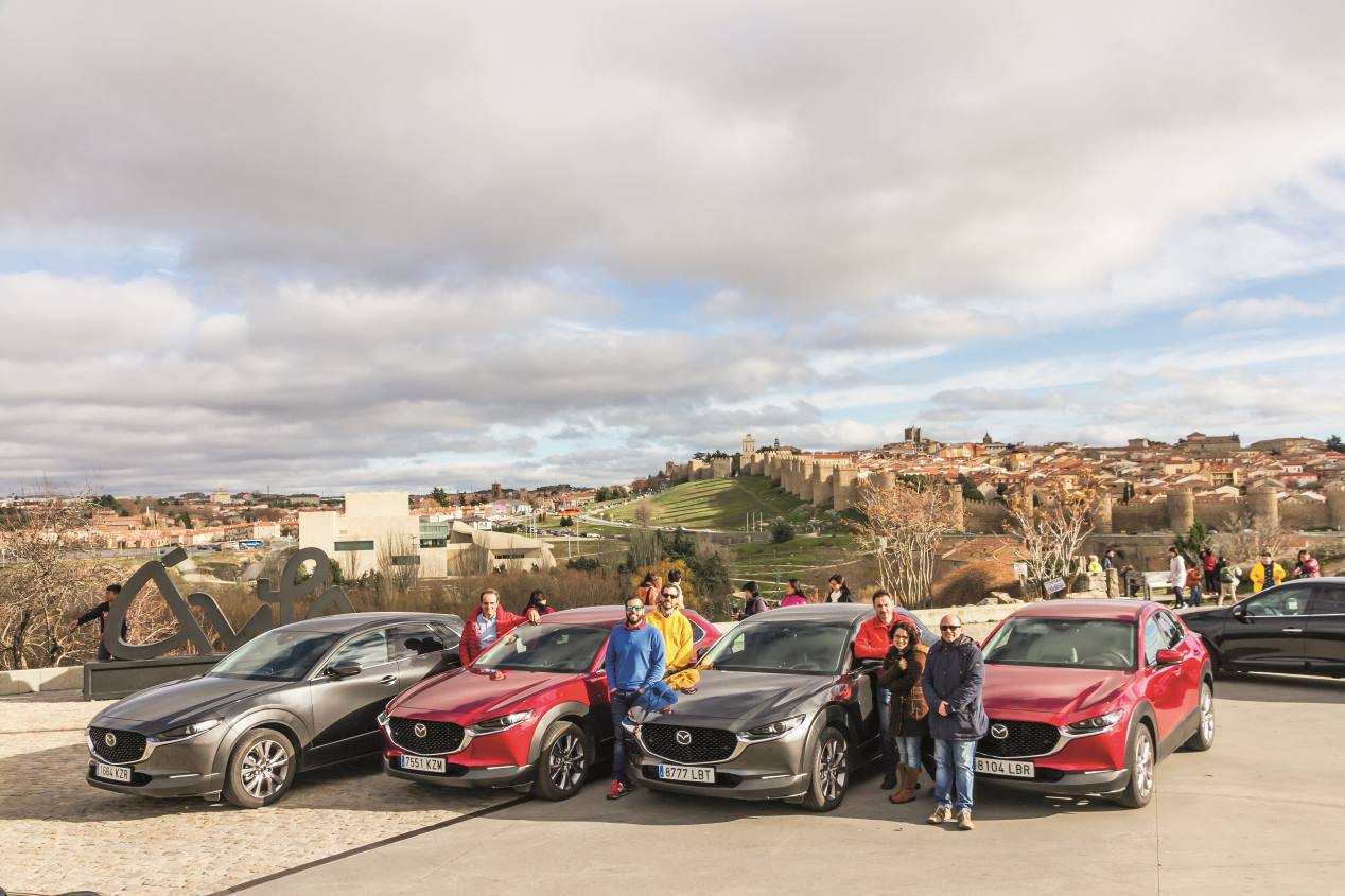 De Madrid a Ávila, un día de ruta con el Mazda CX-30