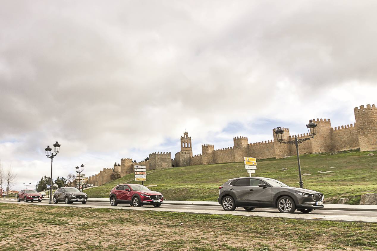 De Madrid a Ávila, un día de ruta con el Mazda CX-30