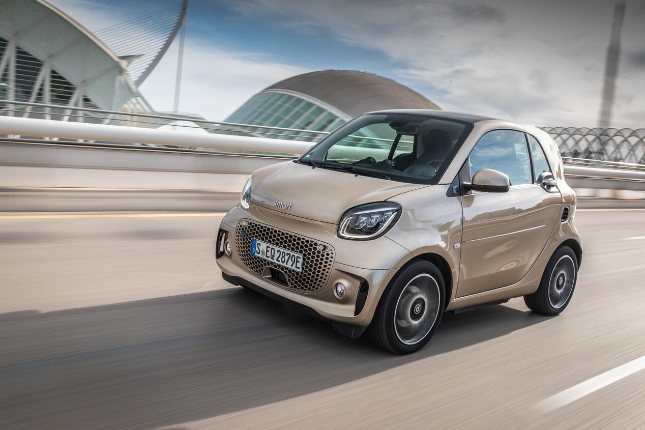 Los nuevos smart fortwo y forfour, ahora solo eléctricos