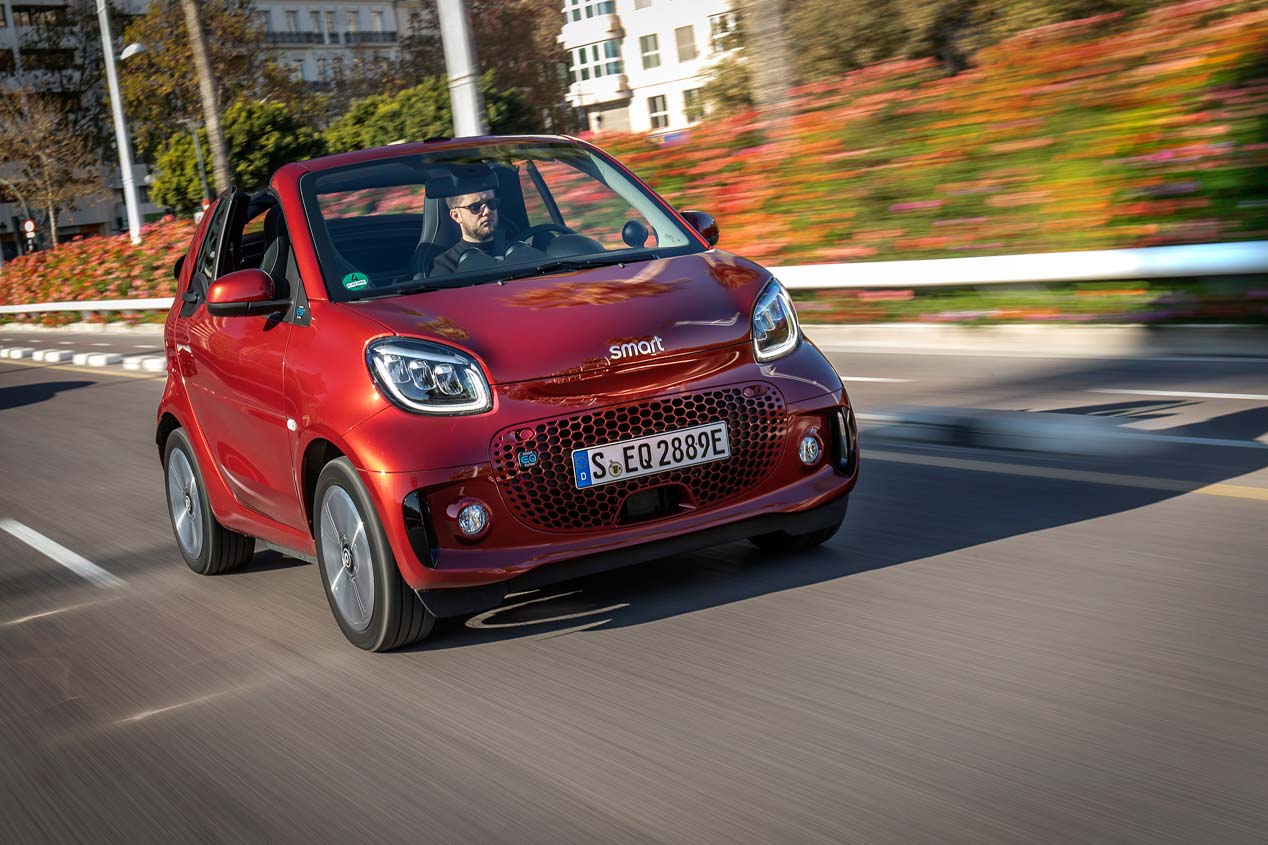 Los nuevos smart fortwo y forfour, ahora solo eléctricos
