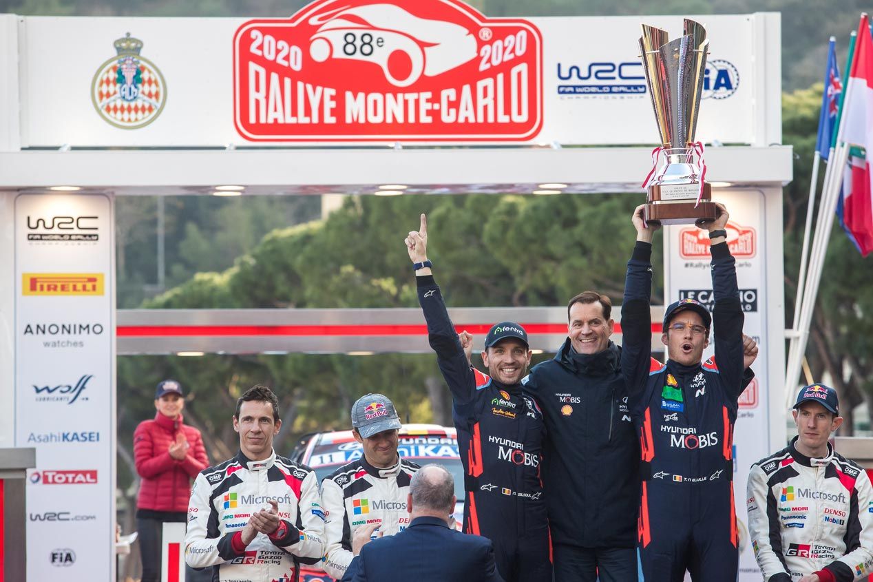 Hyundai gana el Rally de Monte-Carlo 2020: las mejores imágenes