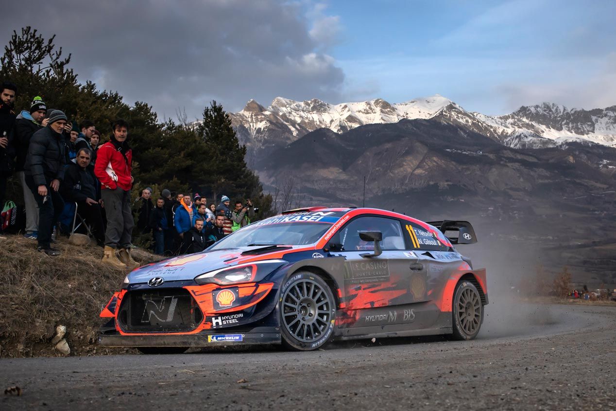 Hyundai gana el Rally de Monte-Carlo 2020: las mejores imágenes