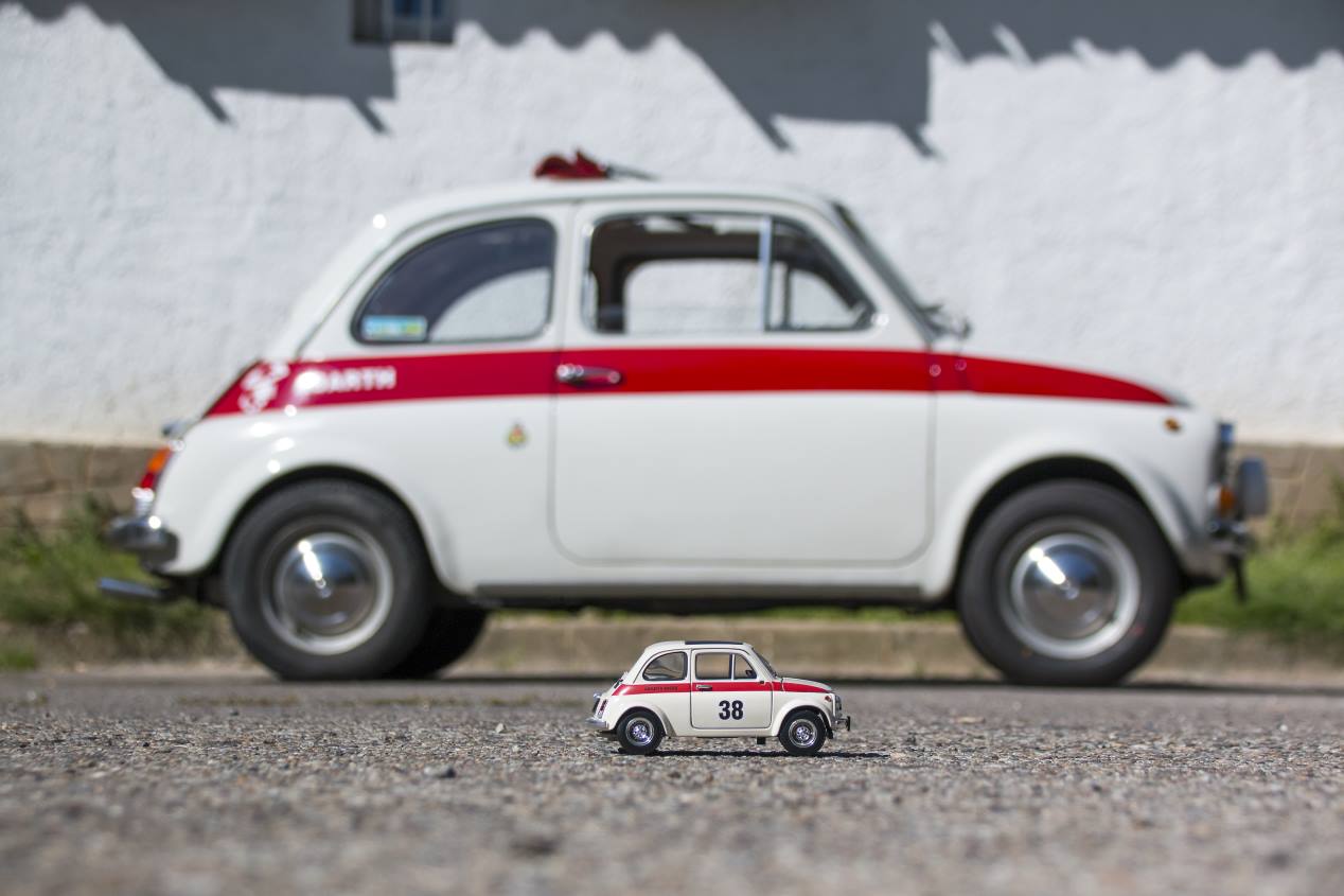 El Fiat 500 Abarth Réplica, en fotos