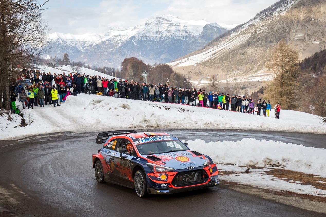 Hyundai gana el Rally de Monte-Carlo 2020: las mejores imágenes