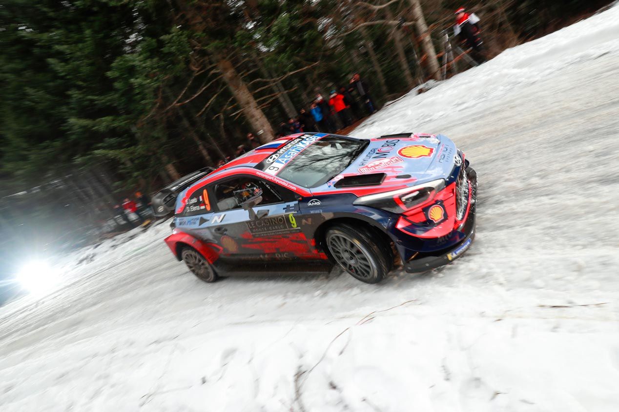 Hyundai gana el Rally de Monte-Carlo 2020: las mejores imágenes