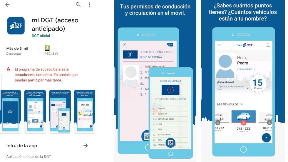 La nueva app de la DGT, ya disponible para llevar tu carné… ¡pero con acceso completo!