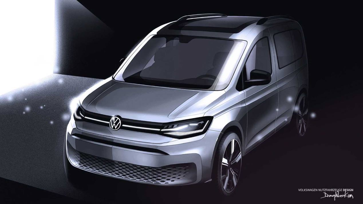 VW Caddy 2020: nuevas fotos del nuevo familiar