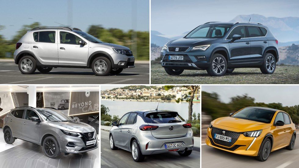 Los 10 coches más vendidos de este 2020… donde siguen cayendo las ventas