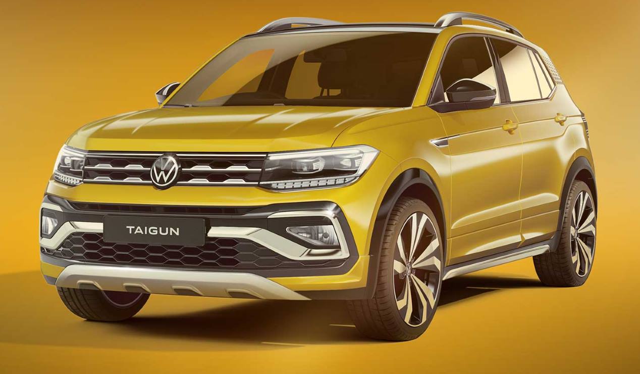 VW Taigun 2021: las primeras fotos del nuevo SUV