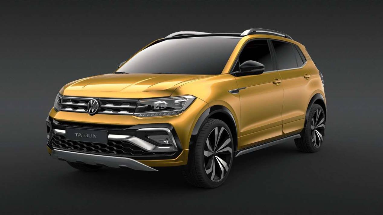 VW Taigun 2021: las primeras fotos del nuevo SUV