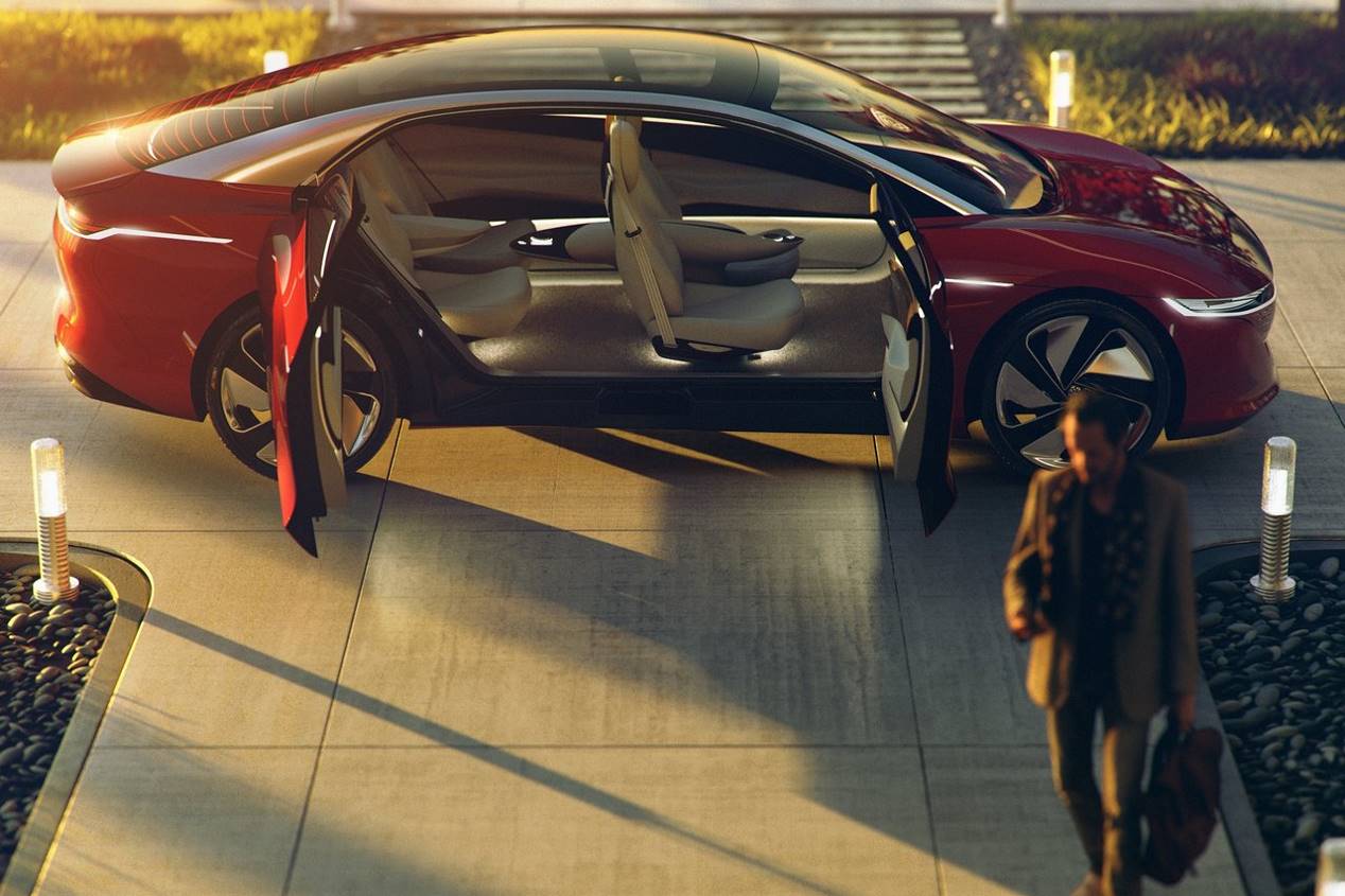 Volkswagen Passat 2022: la nueva berlina podría derivar del ID Vizzion (en las fotos)