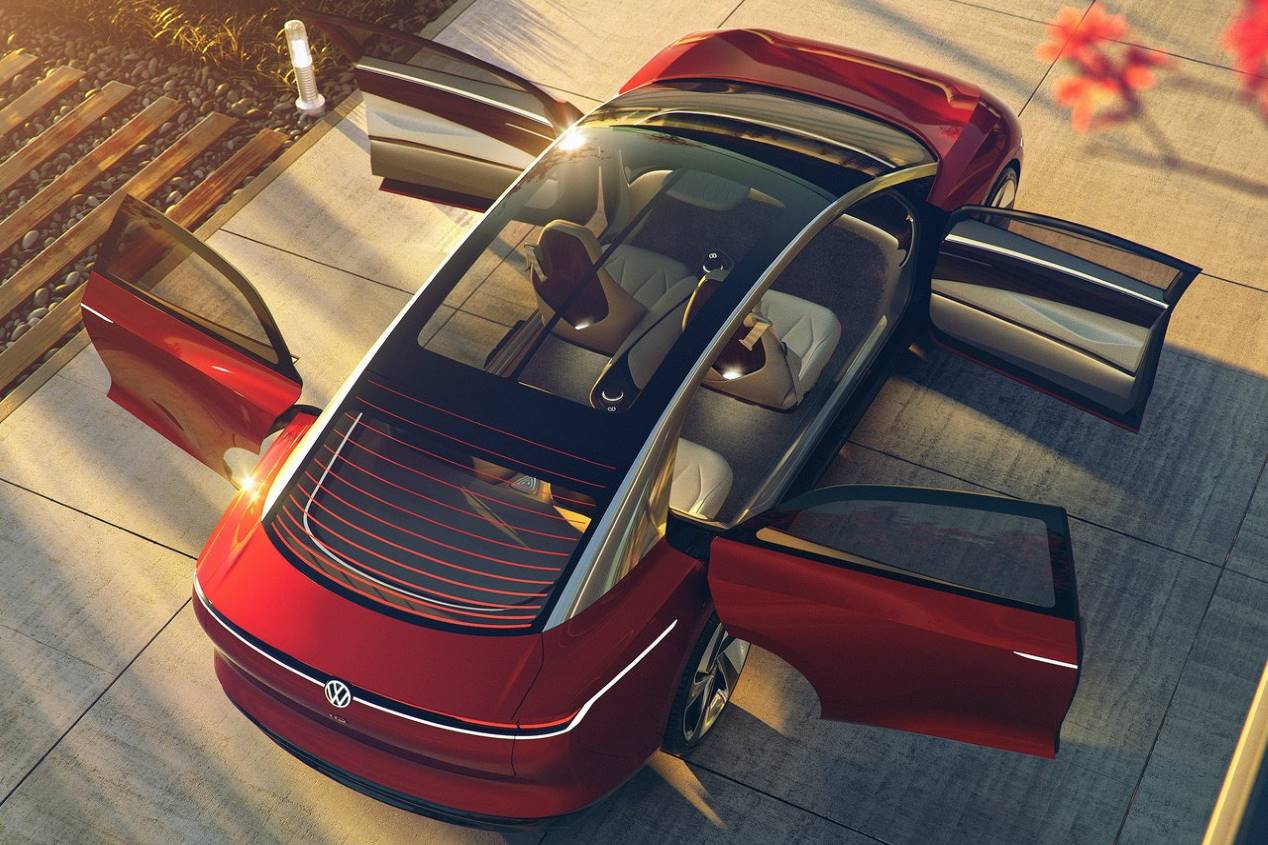 Volkswagen Passat 2022: la nueva berlina podría derivar del ID Vizzion (en las fotos)