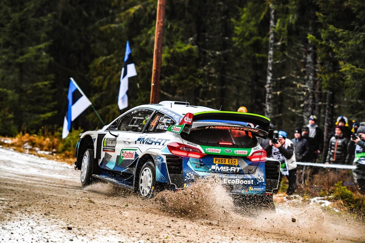 Las mejores imágenes del Rally de Suecia 2020