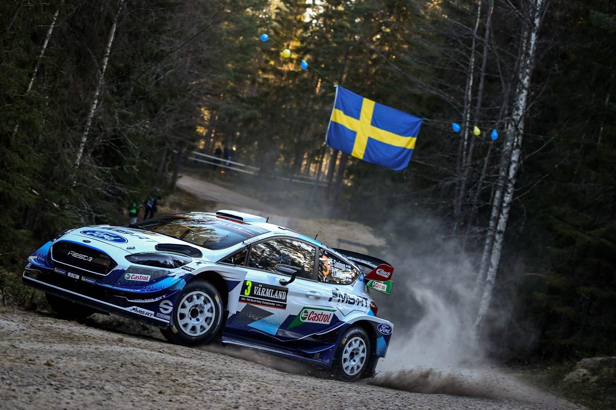 Las mejores imágenes del Rally de Suecia 2020
