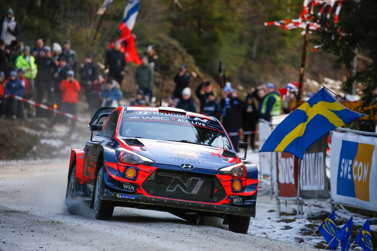 Las mejores imágenes del Rally de Suecia 2020