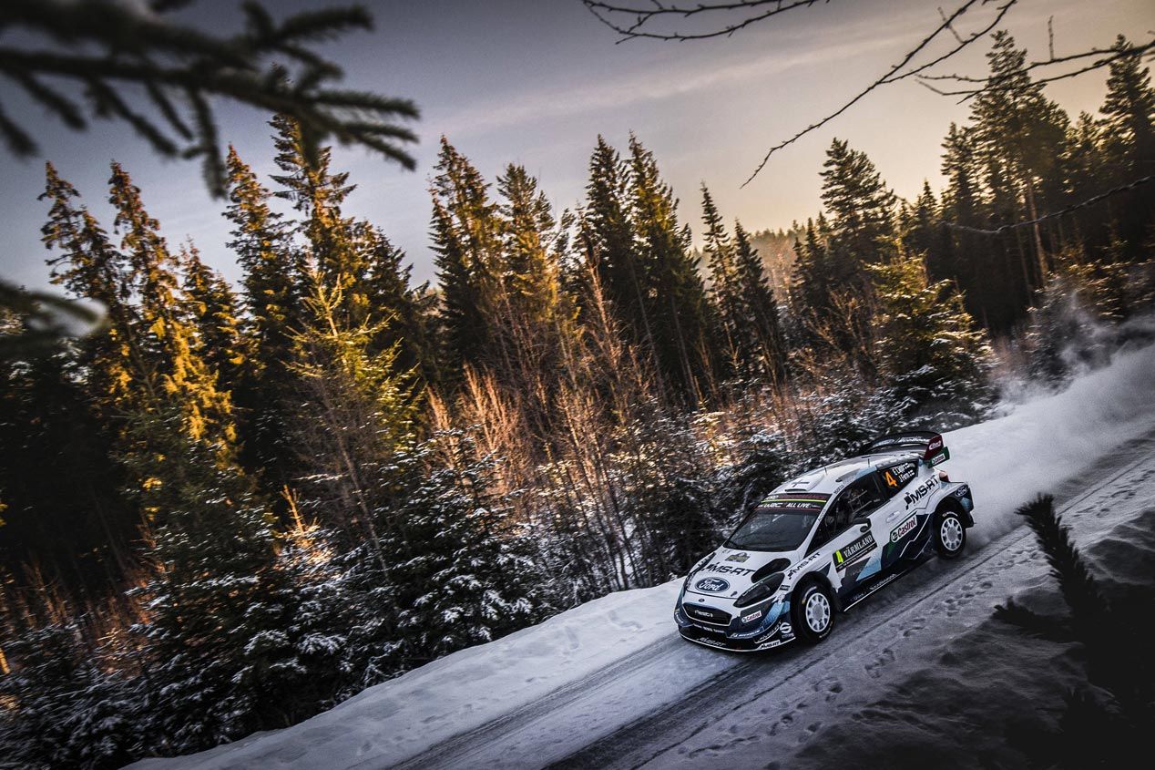 Las mejores imágenes del Rally de Suecia 2020