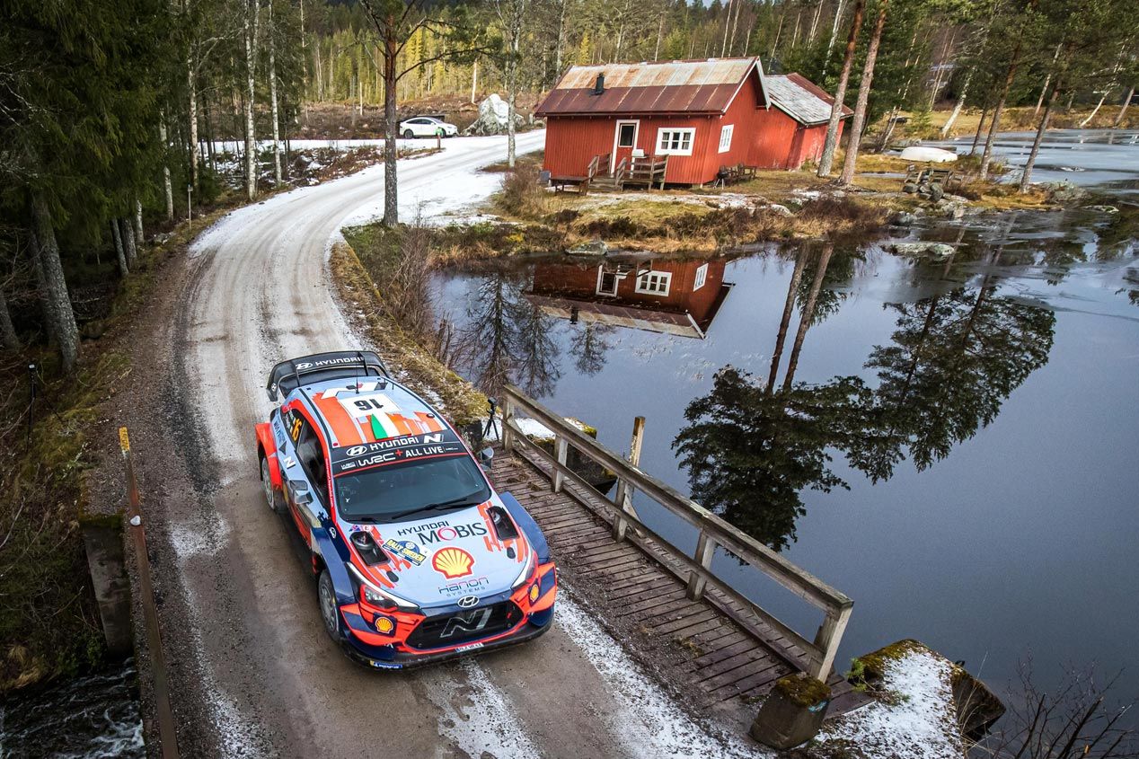 Las mejores imágenes del Rally de Suecia 2020