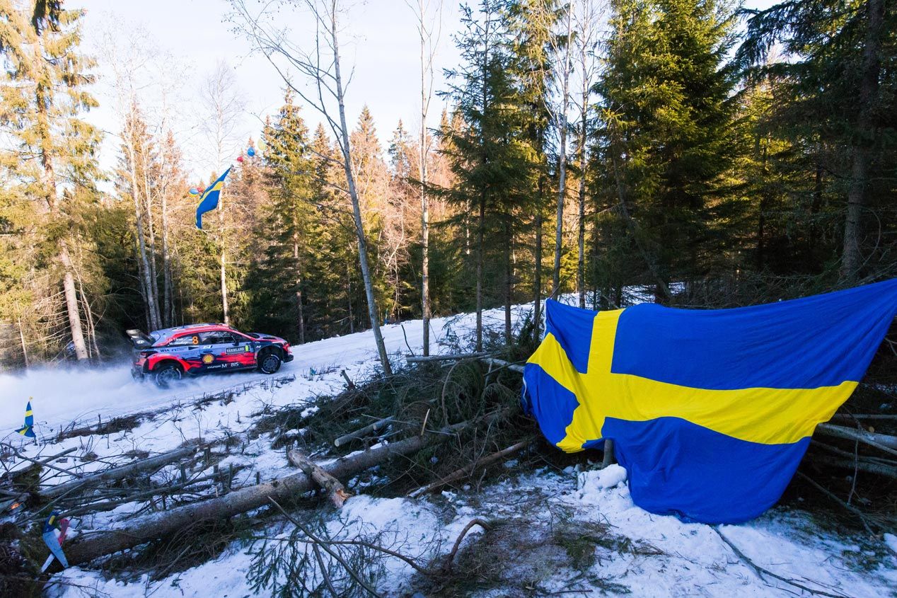 Las mejores imágenes del Rally de Suecia 2020