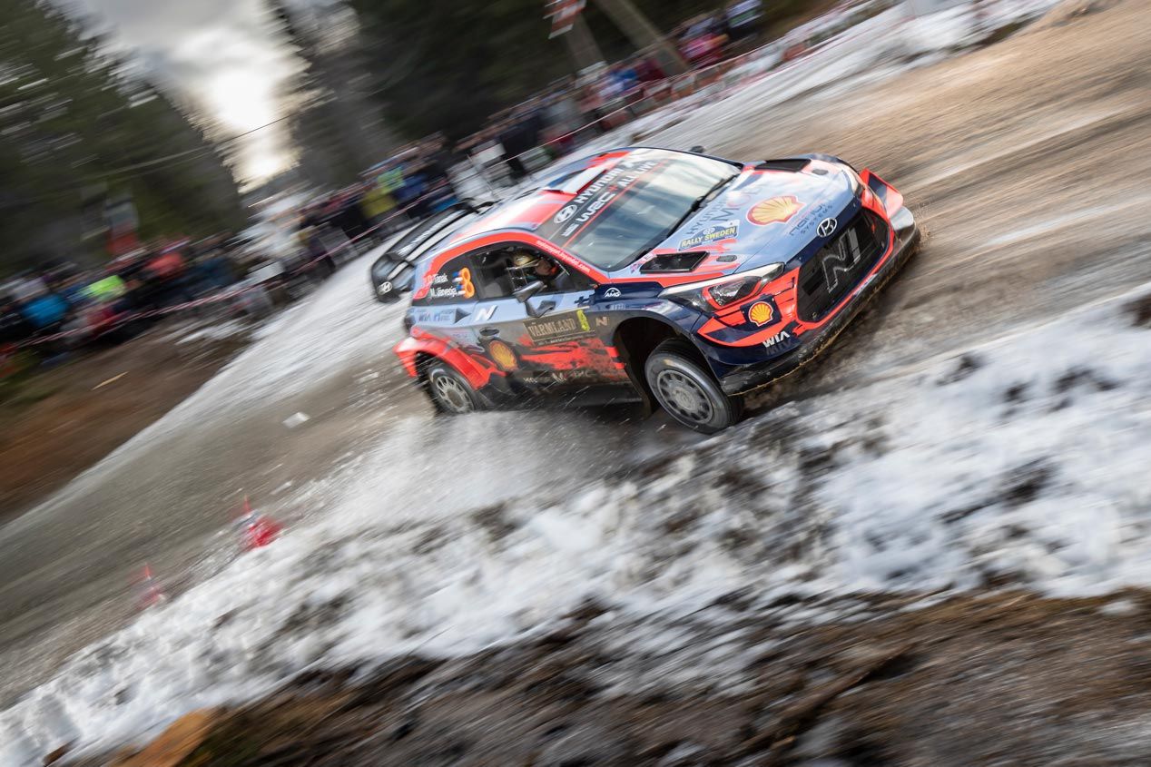 Las mejores imágenes del Rally de Suecia 2020
