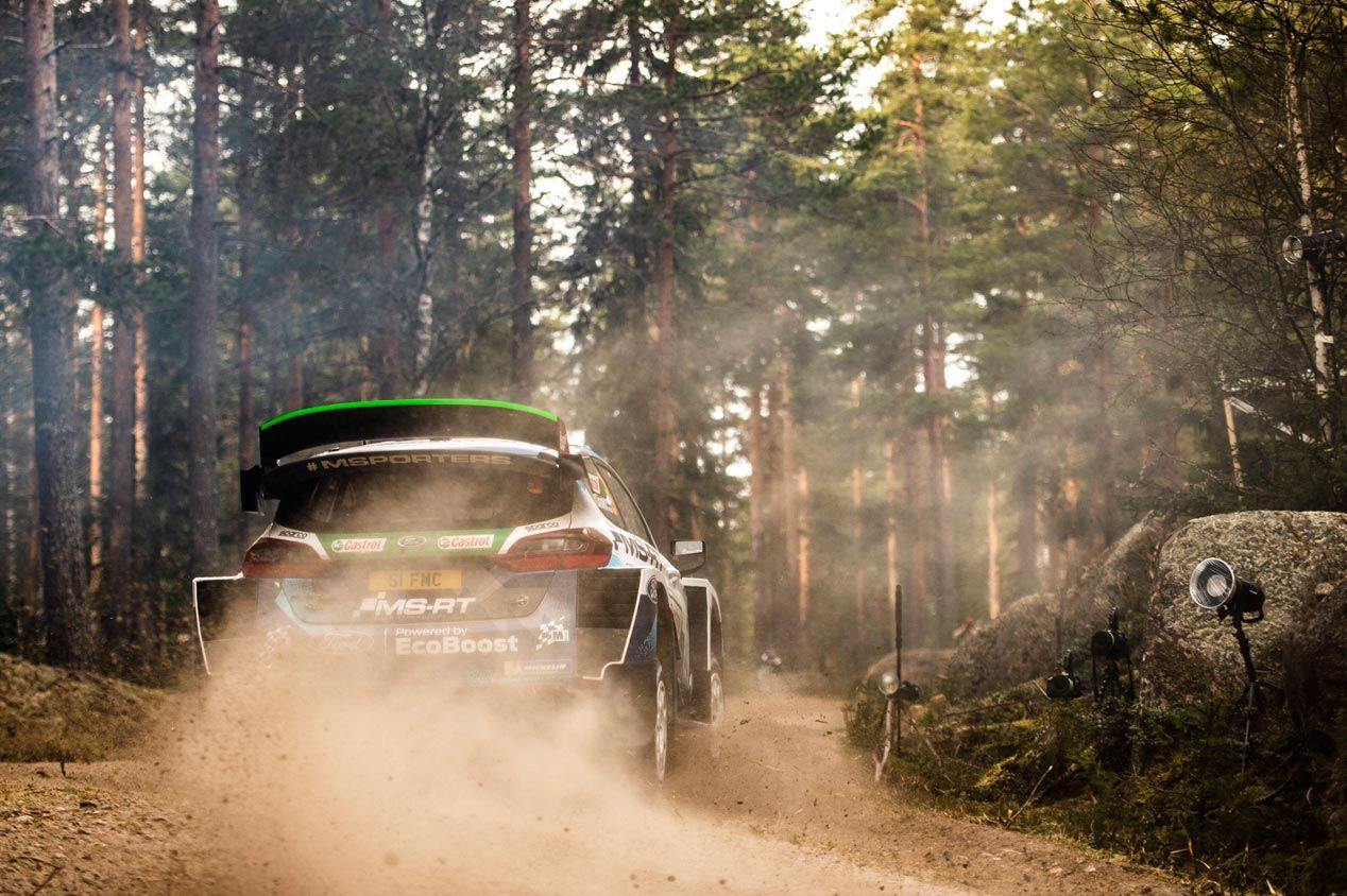 Las mejores imágenes del Rally de Suecia 2020