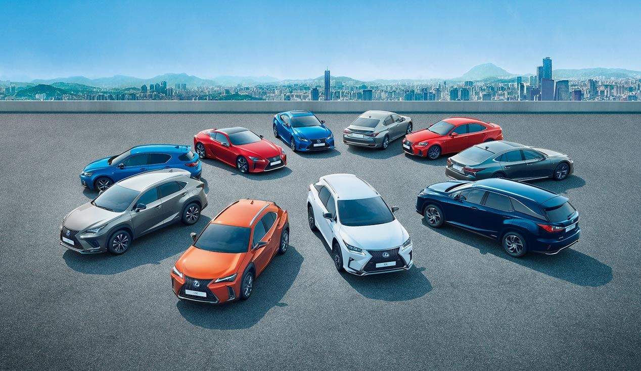 Lexus y su gama completa de vehículos híbridos