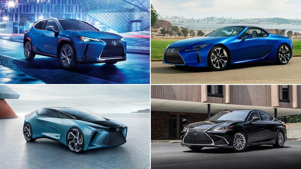Lexus presenta en Ginebra dos nuevos modelos y un prototipo