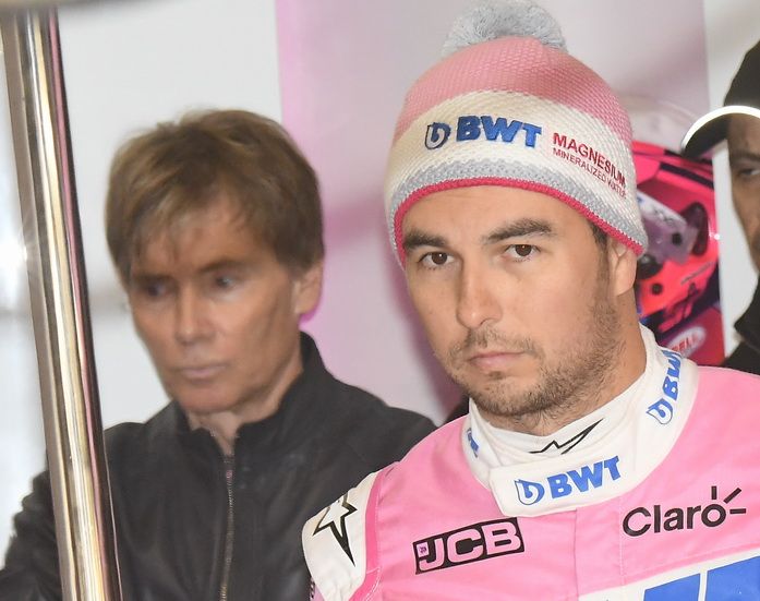 Sergio Pérez en forma junto a su "fisio" Xavi Martos