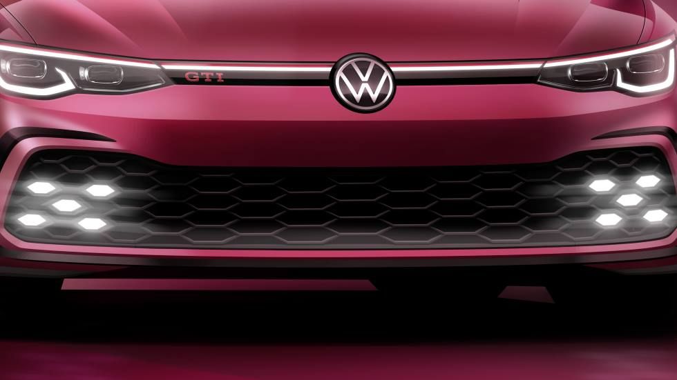 Oficial: el VW Golf GTI 2020 se presenta en marzo y ésta es su primera foto