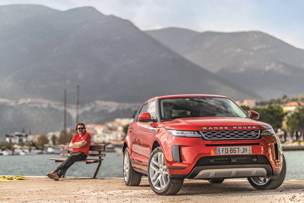 Range Rover Evoque por el Peloponeso griego