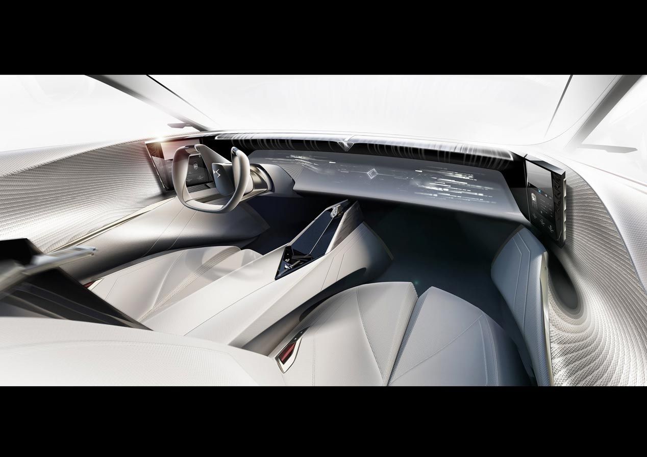 DS Aero Sport Lounge Concept: lujo, deportividad, tecnología y paja en su interior