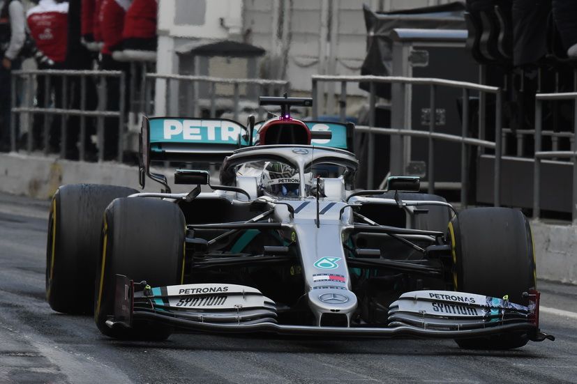 Valtteri Bottas, el más rápido de los test