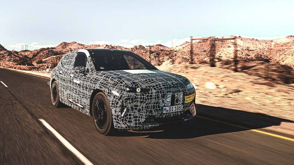 El nuevo BMW iNEXT (futuro iX5 eléctrico) ultima su puesta a punto