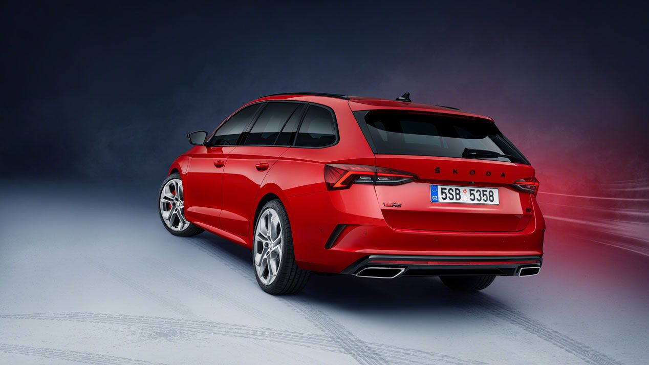Skoda Octvia RS iV, las mejores fotos de la nueva berlina deportiva e híbrida enchufable