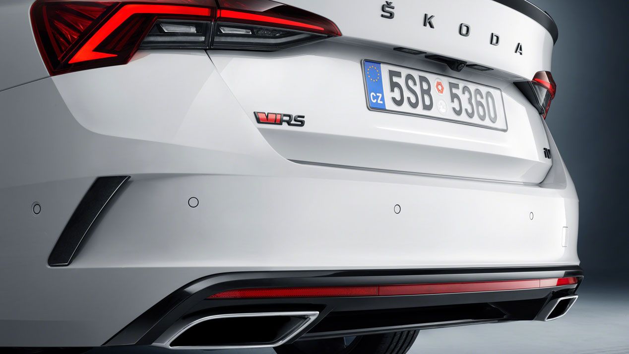 Skoda Octvia RS iV, las mejores fotos de la nueva berlina deportiva e híbrida enchufable