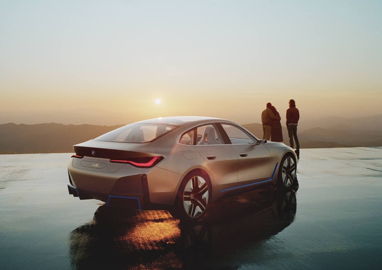 BMW Concept i4: el i4 eléctrico 2021 definitivo toma forma