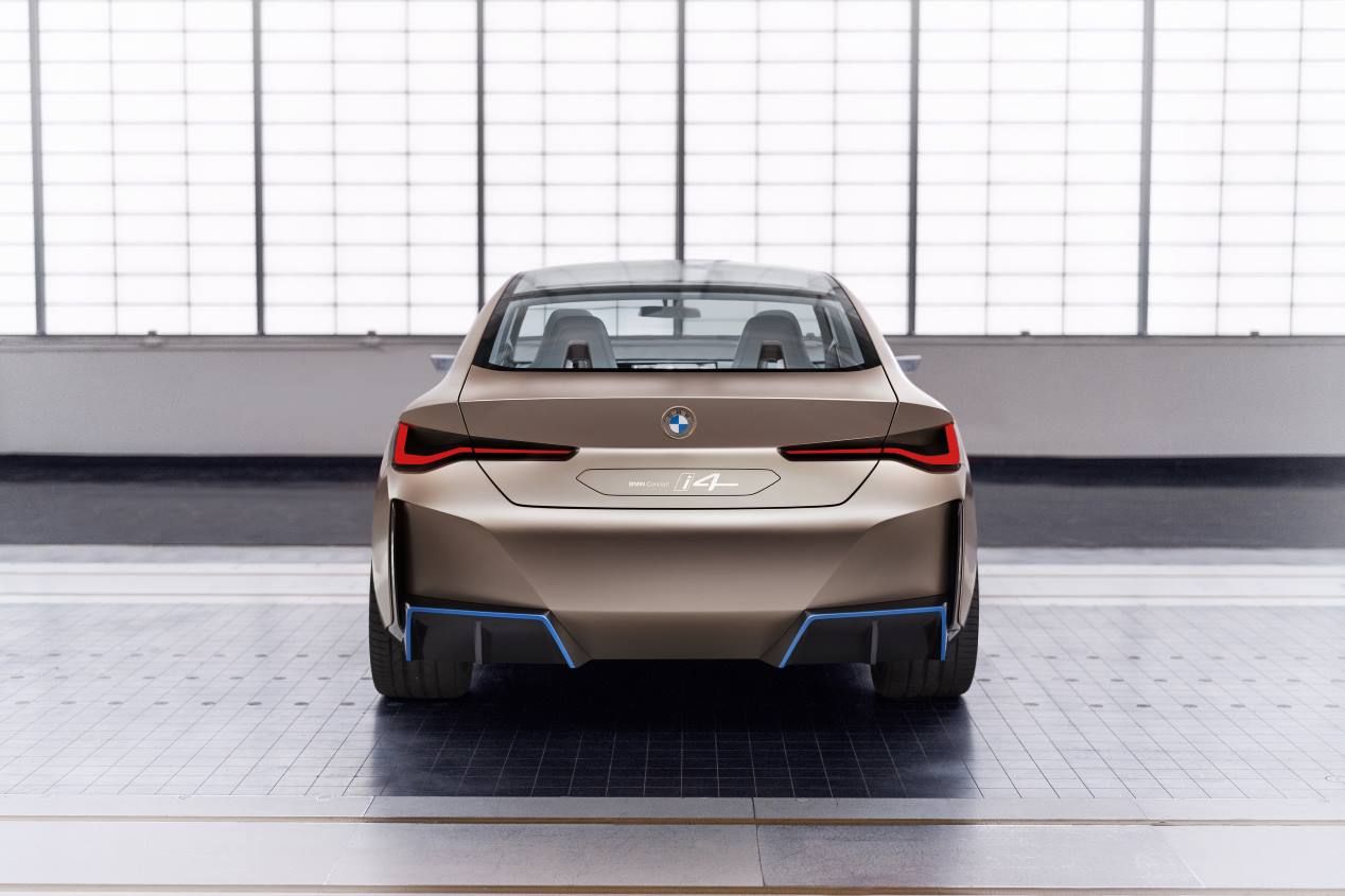 BMW Concept i4: el i4 eléctrico 2021 definitivo toma forma
