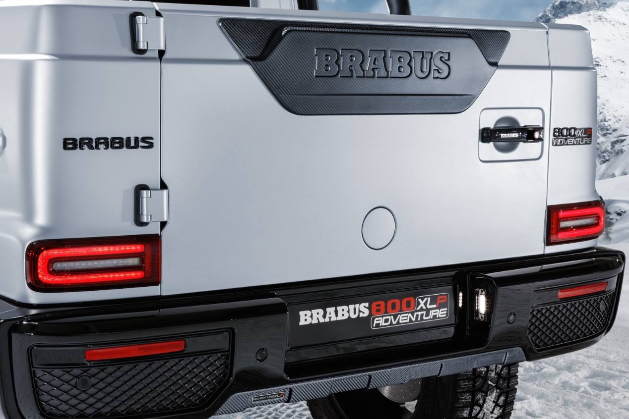 Brabus 800 Adventure XLP: uno de los 4x4 más salvajes del momento