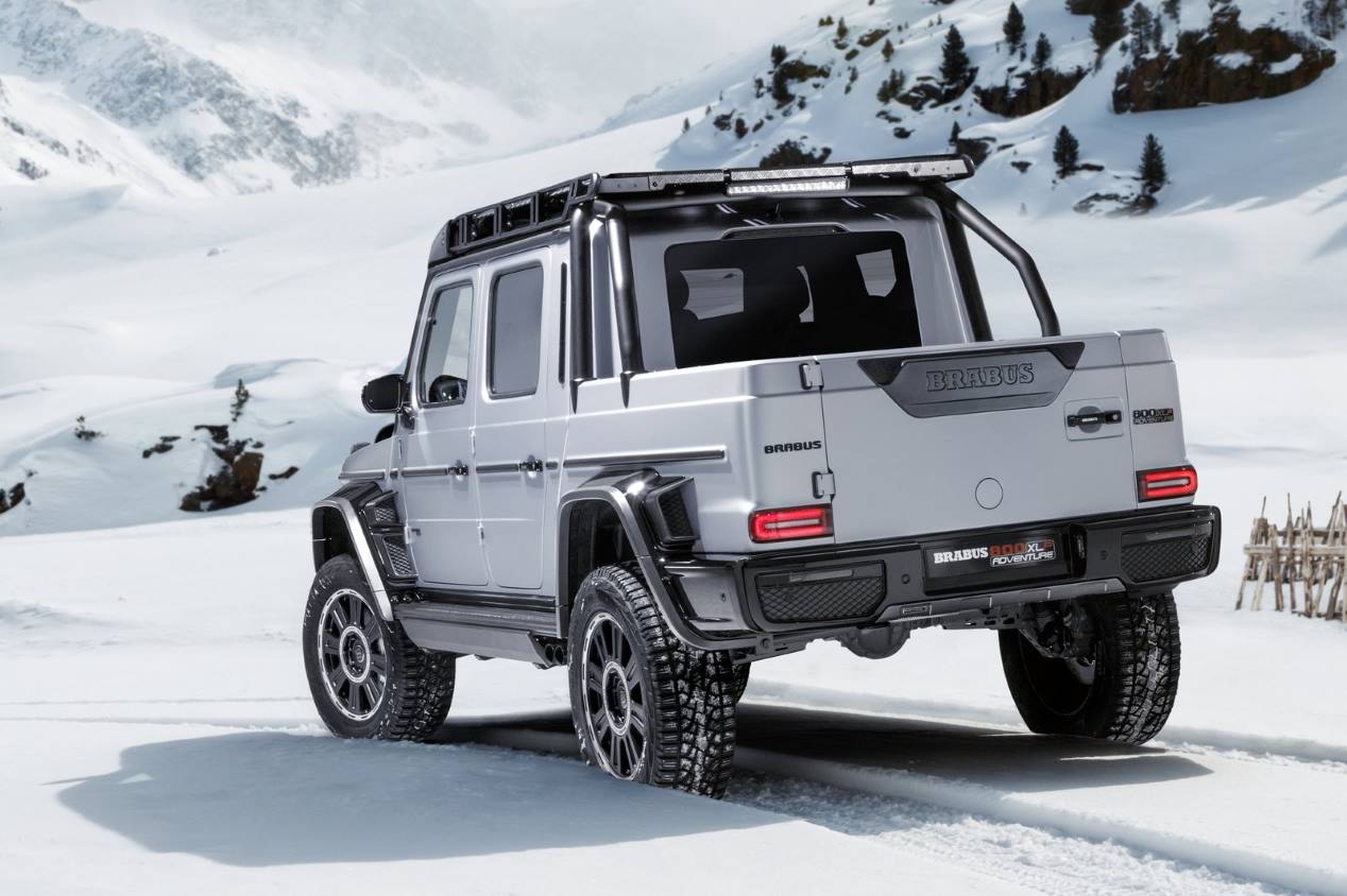 Brabus 800 Adventure XLP: uno de los 4x4 más salvajes del momento